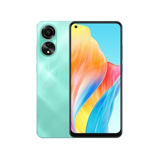 Oppo A78 4G in Sea Green and Black Mist