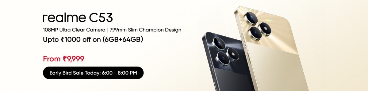 New Realme C53 unveiled in India with 108MP camera