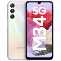 Samsung Galaxy M34 in Prism Silver