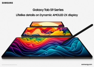 All three Galaxy Tab S9 models feature IP68 ratings and Dynamic AMOLED 2X displays
