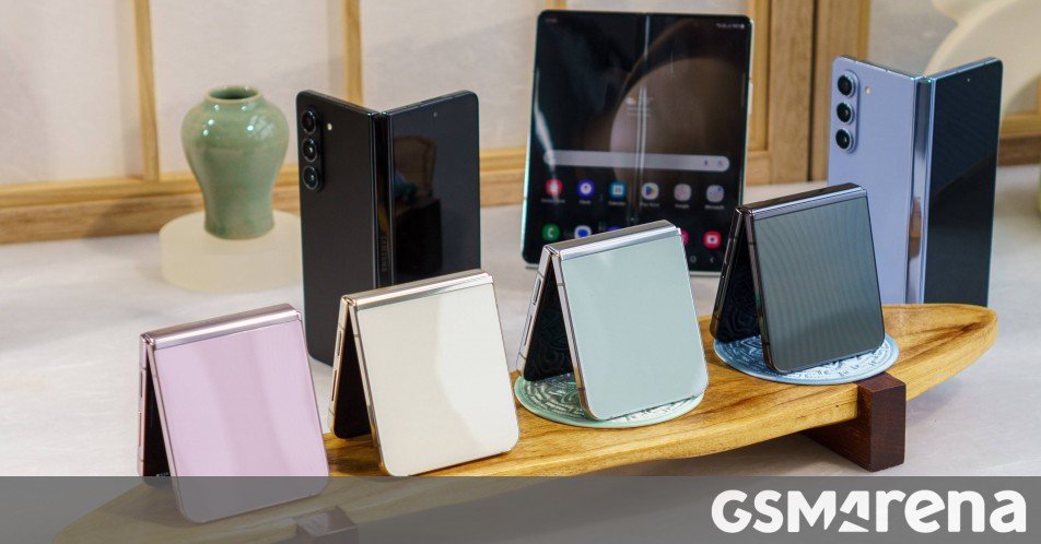 Samsung Galaxy Z Fold5 and Z Flip5 benchmarked