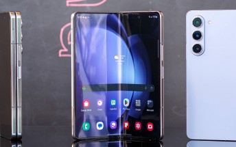 Samsung Galaxy Z Fold5 in for review