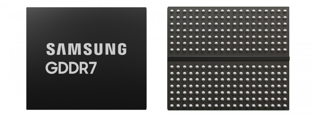 Samsung unveils GDDR7 - 40% faster and 20% more energy efficient than GDDR6