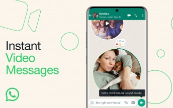 WhatsApp now lets you send video messages