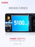 ZTE nubia Z50S Pro specs and features