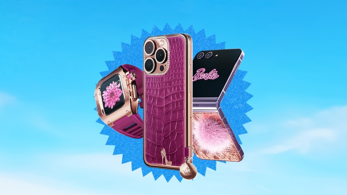 Caviar announces its Barbiecore collection for iPhone 15 Pro, Watch Series 9, Galaxy Z Flip5