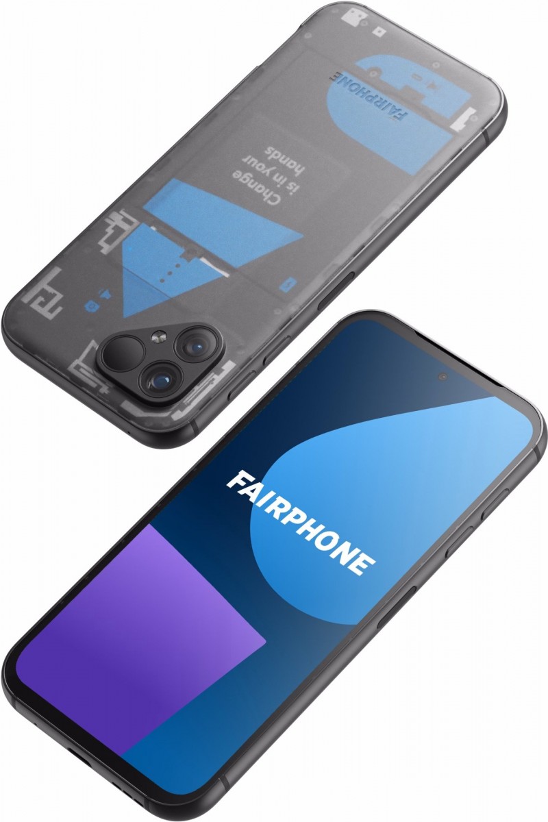 Fairphone 5 images leaks, show slimmer bezels and a transparent colorway -   news