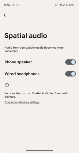 Google Pixel Fold's built-in speakers support Spatial Audio