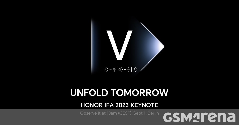 Honor confirms IFA Berlin keynote on September 1, two foldables incoming