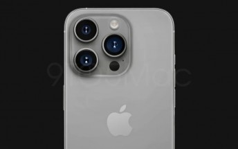 This is the iPhone 15 Pro in Titan Gray, the colorway that will replace gold