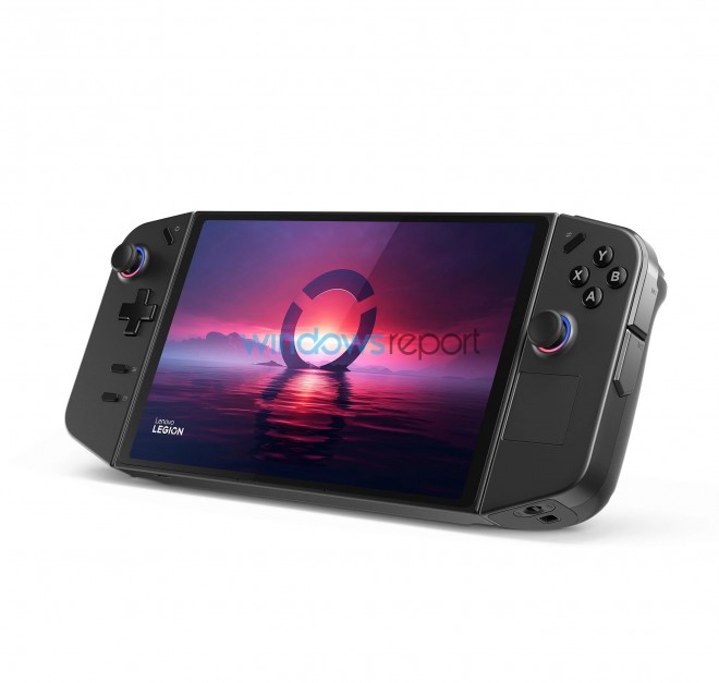 Lenovo Legion Go handheld gaming device leaks in official-looking