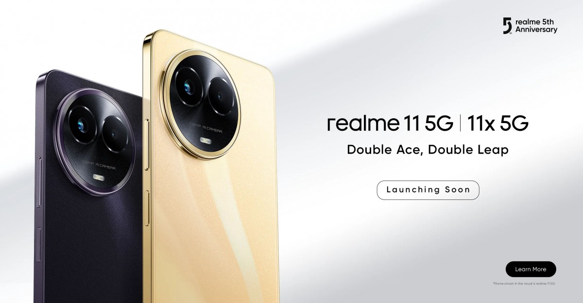 Realme 11 5G и Realme 11X 5G скоро запустится в Индии