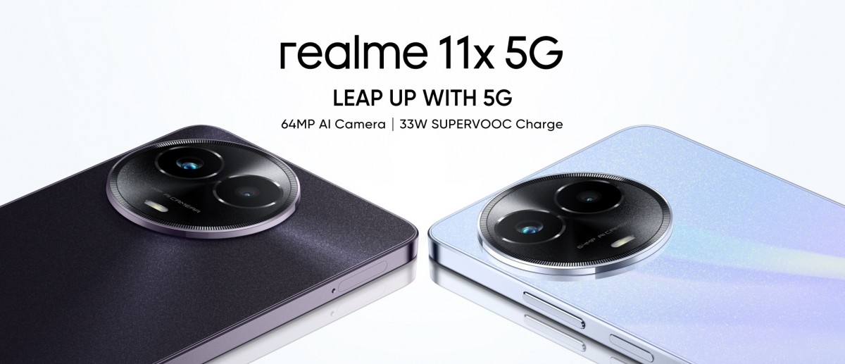 Realme 11x 5G is official with a 64 MP main camera, big battery -  GSMArena.com news