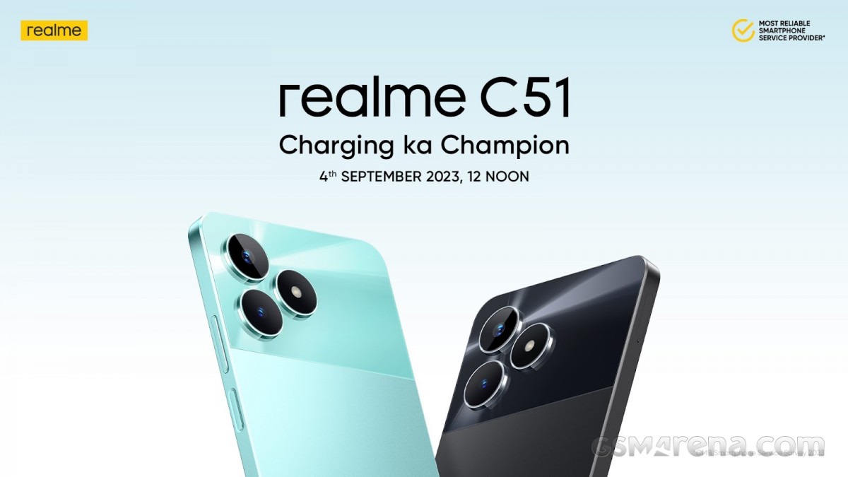Realme C51's India launch date revealed