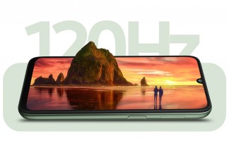 گلکسی F34 دارای صفحه نمایش 120 هرتزی Super AMOLED و دوربین اصلی 50 مگاپیکسلی با OIS است.