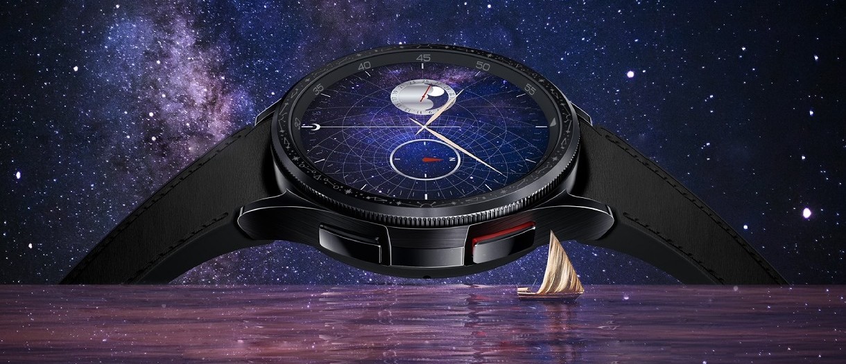 Il Samsung Galaxy Watch6 Classic Astro Edition è dotato di una lunetta ispirata all’astrolabio