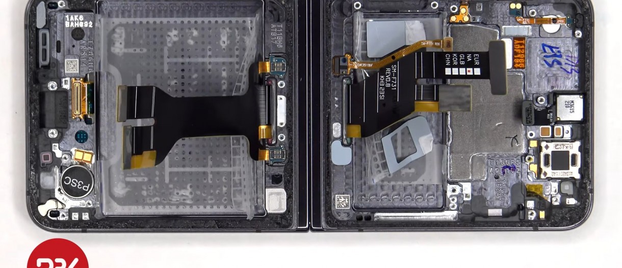 Teardown video shows the Galaxy Z Flip5 is much easier to repair than  predecessor -  news