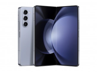The Galaxy Z Fold5 in Phantom Black and Icy Blue colors are $120 off