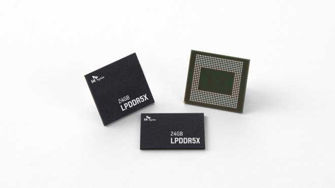 Sk hynix 24GB LPDDR5X chip