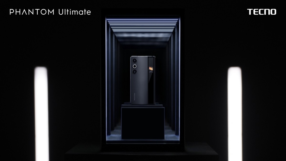 Tecno announces a rollable smartphone concept called Phantom Ultimate