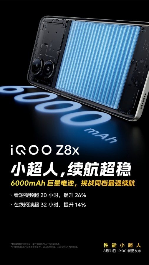 iQOO Z8x to come with Snapdragon 6 Gen 1, 6,000 mAh battery 