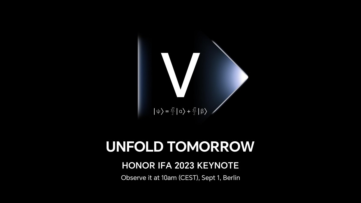 Watch the Honor IFA 2023 keynote live -  news