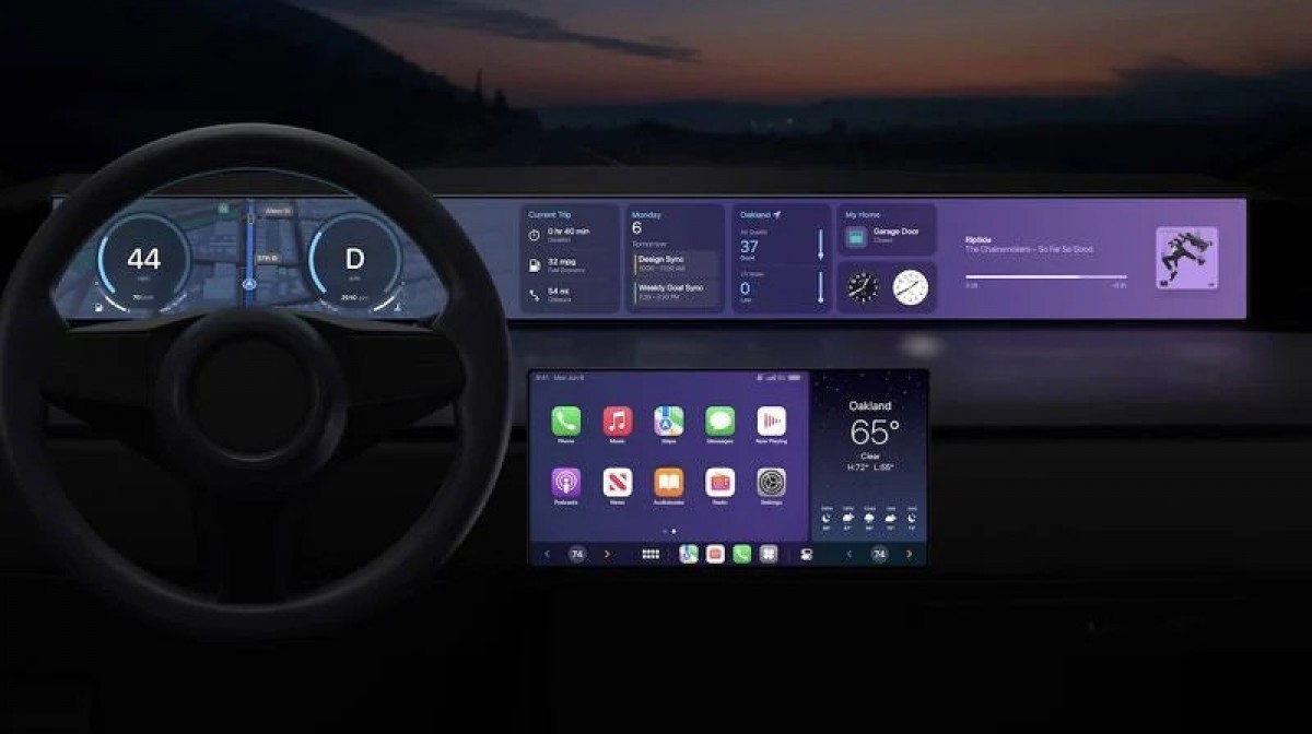 Apple работает над поддержкой мультиэкрана для CarPlay