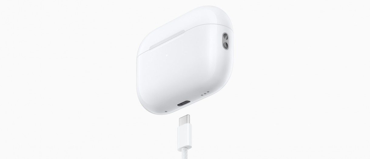 Apple actualiza los AirPods Pro 2 con USB-C, audio sin pérdidas y clasificación IP54