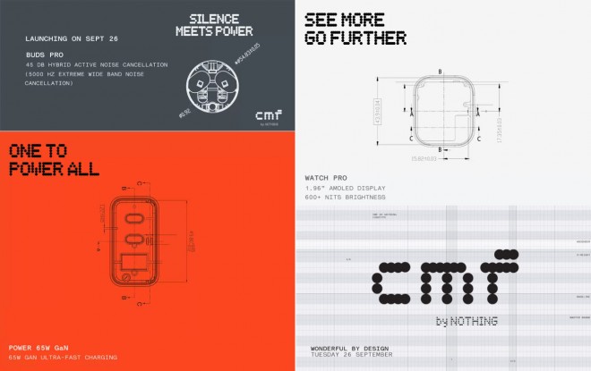 CMF by Nothing’s first three products: watch, buds and charger