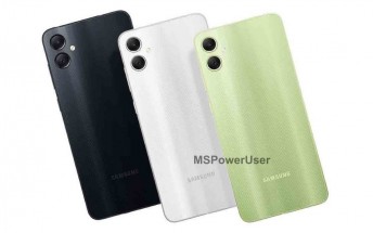 Samsung Galaxy A05 promo images leak showing all colors