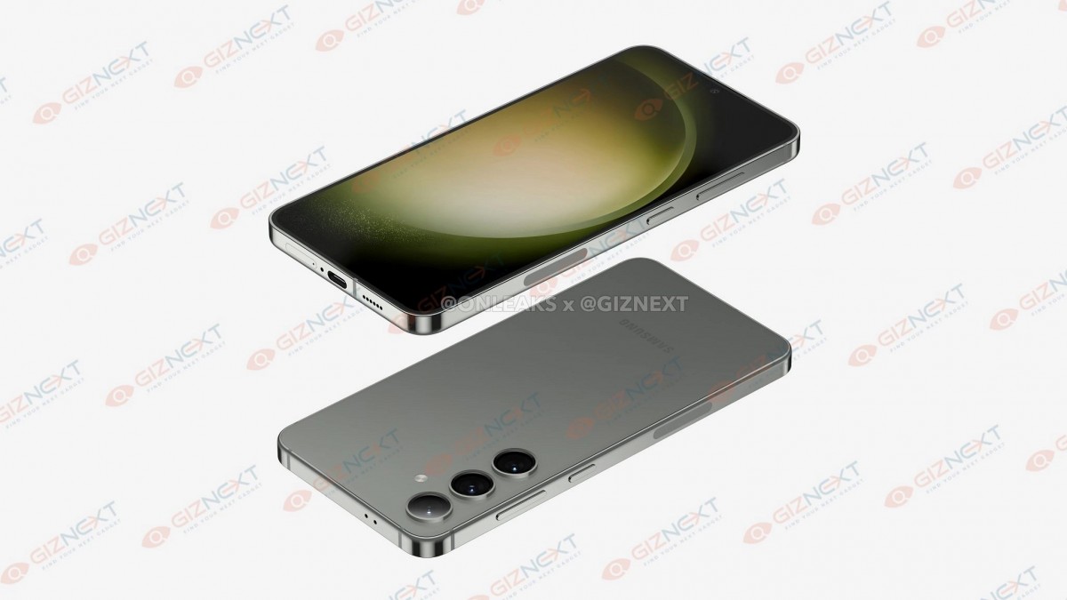 Samsung Galaxy S24+ CAD-based renders leak too, completing the family
