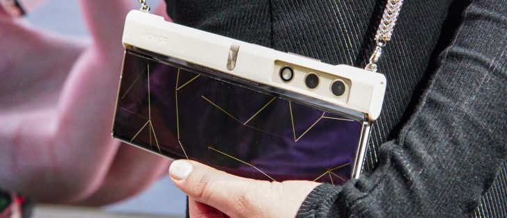 Honor Magic V Purse - a concept foldable smartphone that can be