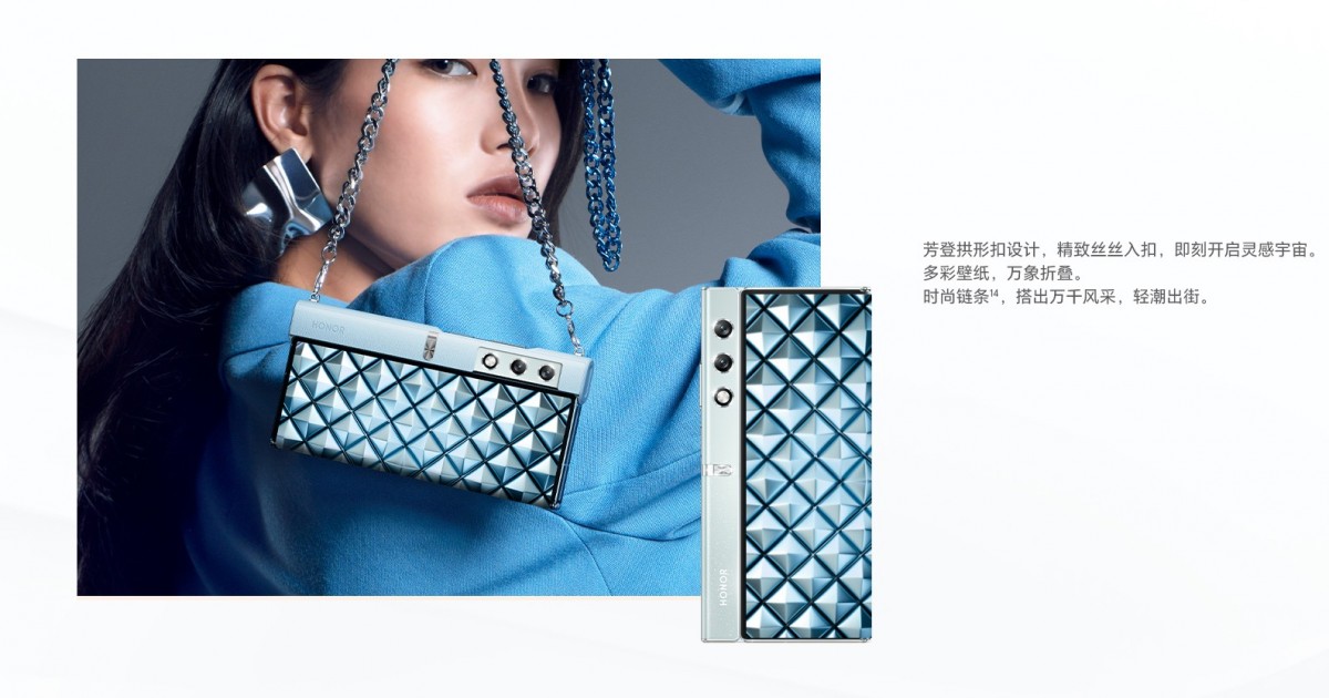 First look at the HONOR V Purse 👀 a 'fashionable foldable'… I