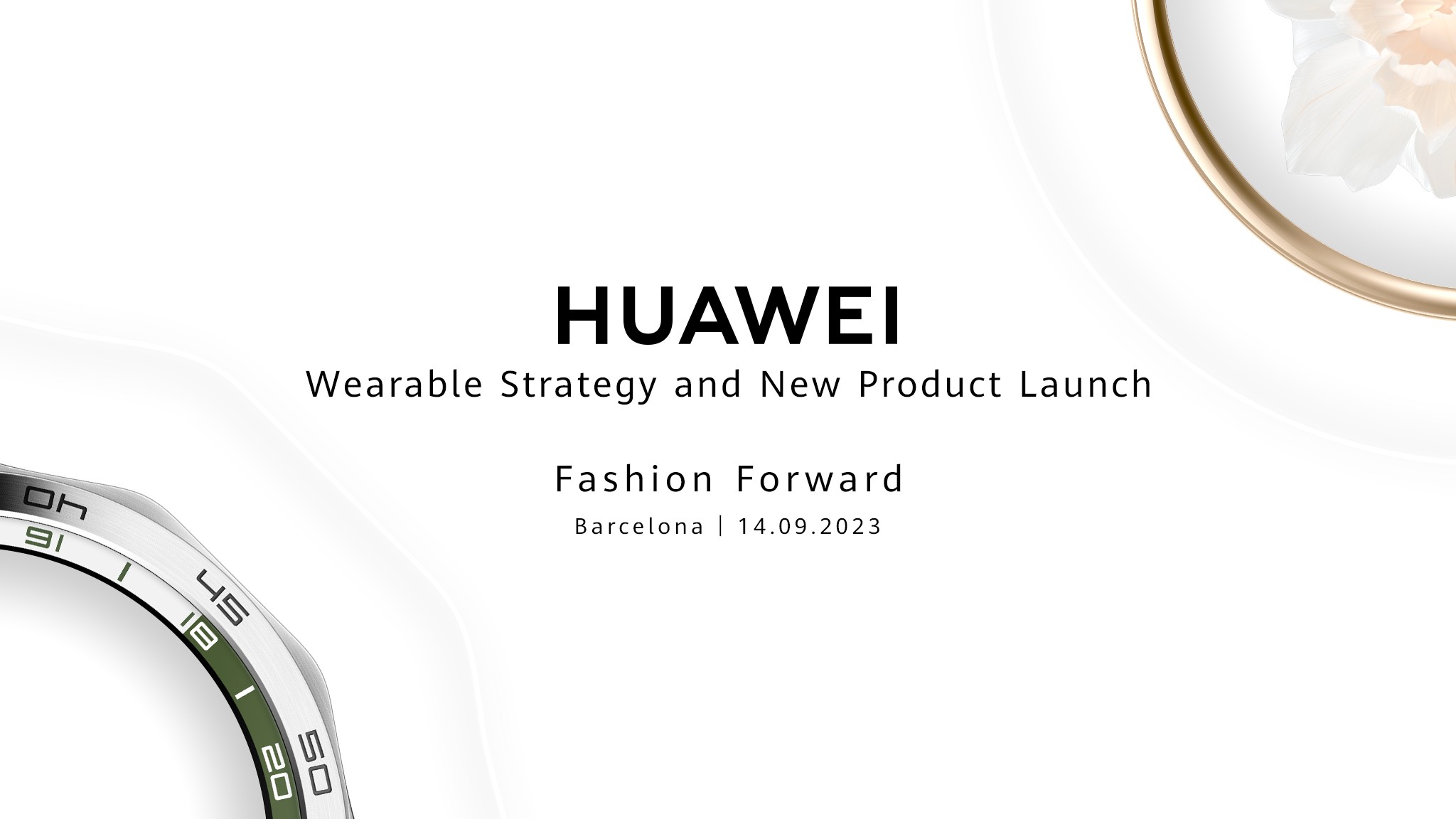 Huawei will unveil a new smartwatch (or two?) next week