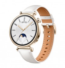 Huawei Watch GT4 41mm: White Leather