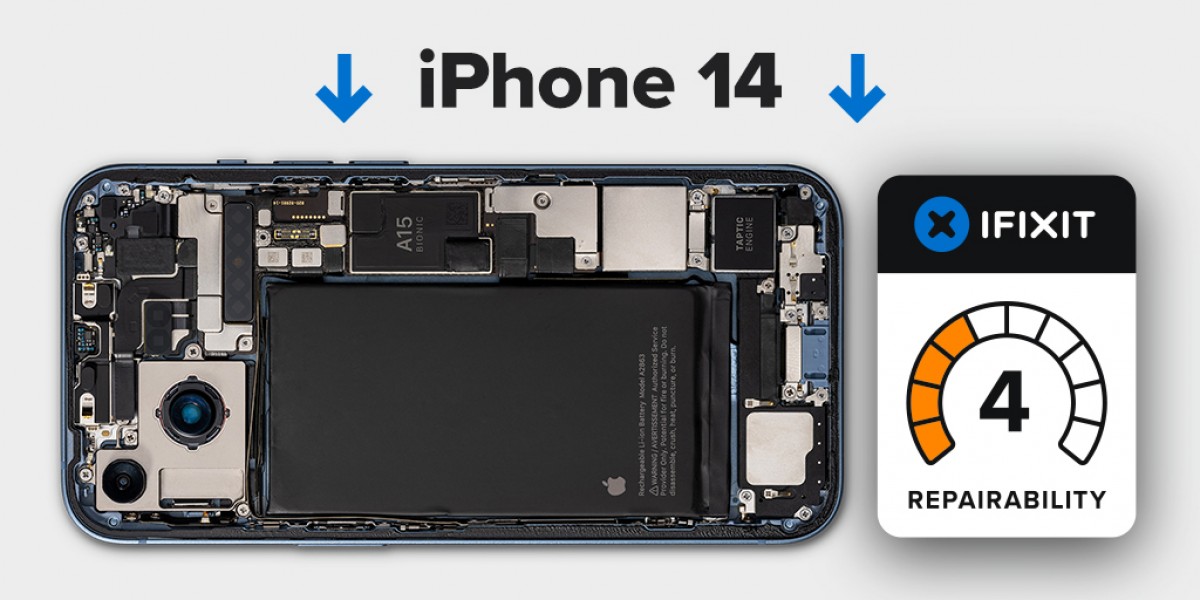 iFixit demotes iPhone 14 to 4/10 repairability rating 