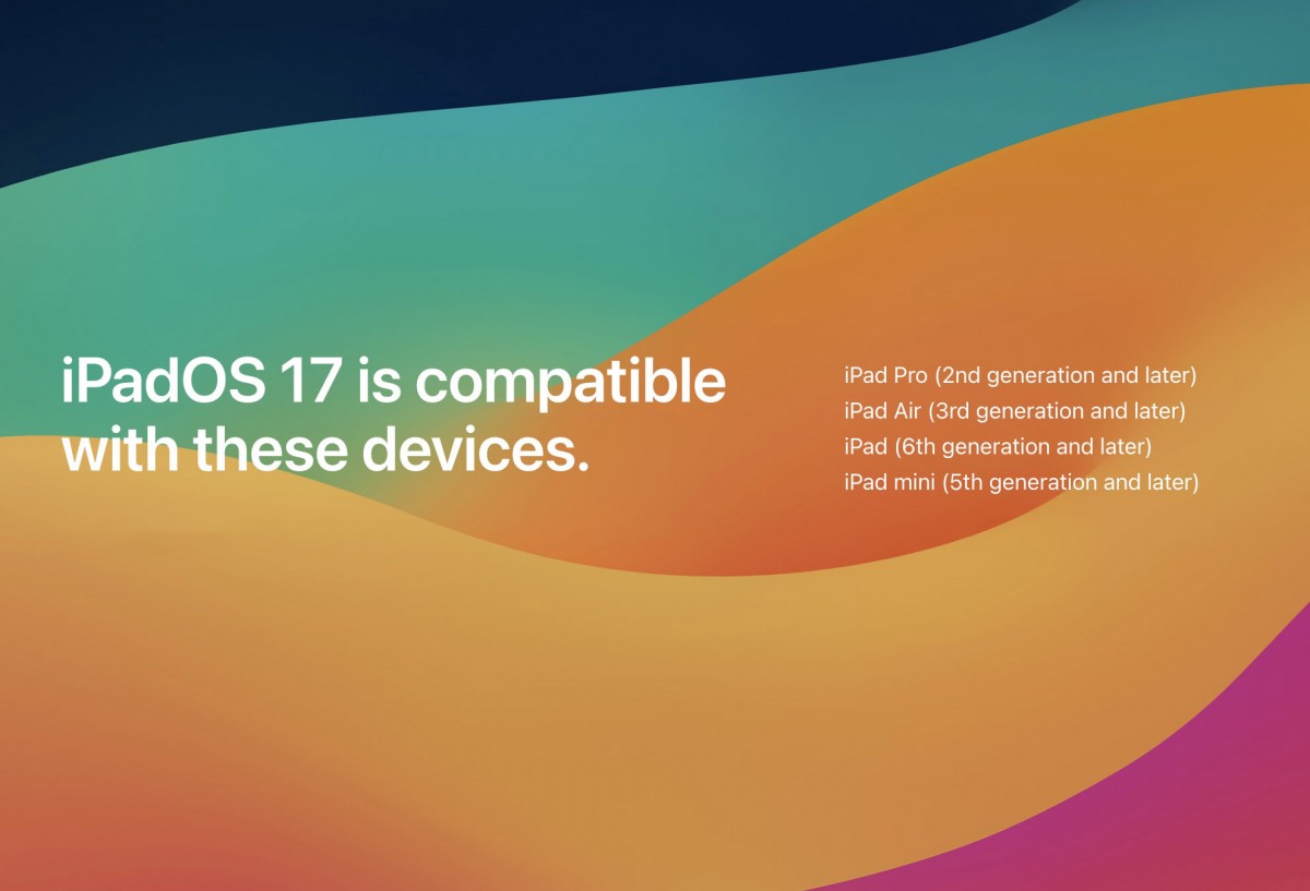 iOS 17 and iPadOS 17 now seeding to compatible phones and tablets