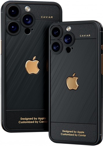 Real Gold Plated iPhone 15 Pro & 15 Pro Max Cases Custom Gold