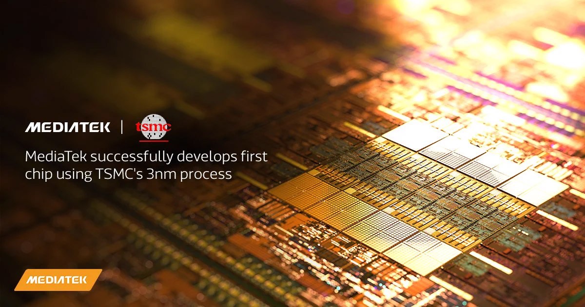 MediaTek develops first 3nm chip using TSMC process technology 