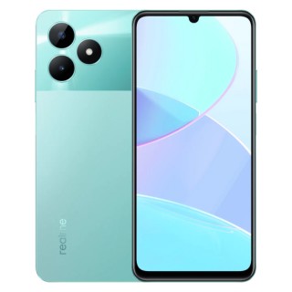 Realme C51 in Mint Green and Carbon Black