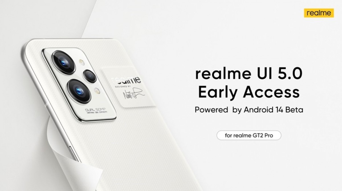 Realme GT2 Pro gets Android 14-based Realme UI 5.0 early access -   news