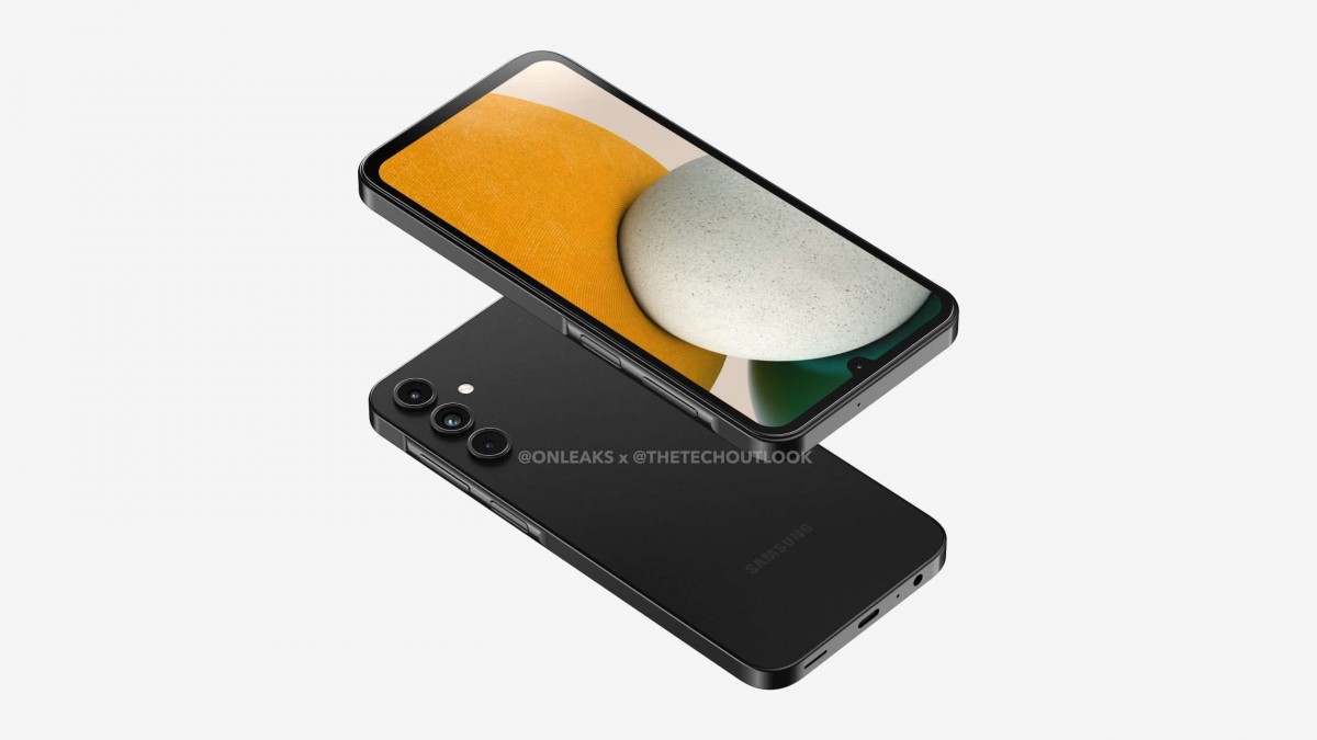 Samsung Galaxy A15's design revealed through leaked renders