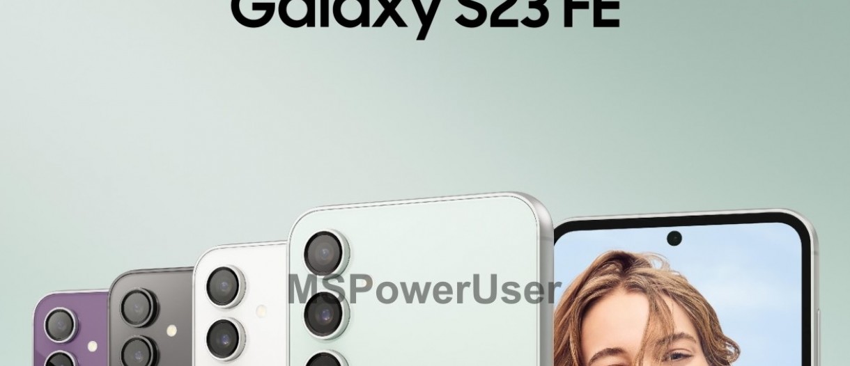 What colors does the Samsung Galaxy S23 FE come in?
