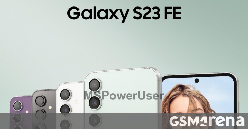Samsung Galaxy S23 FE leak reveals every color option