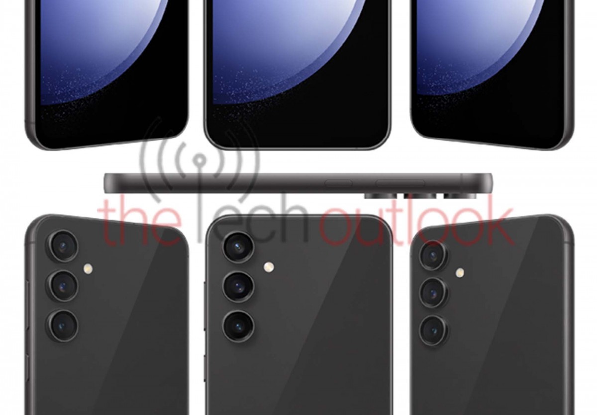 Samsung Galaxy S23 FE renders reveal the device in full