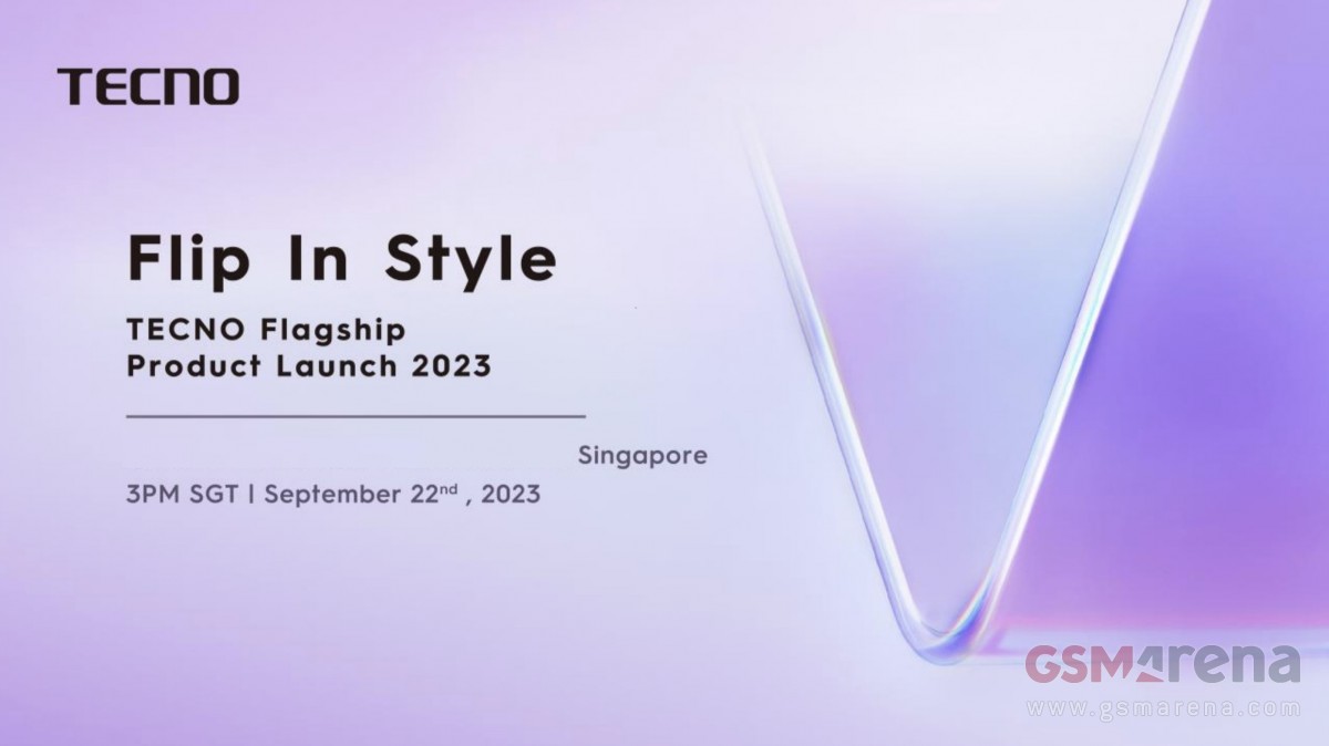 Tecno Phantom V Flip is coming on September 22