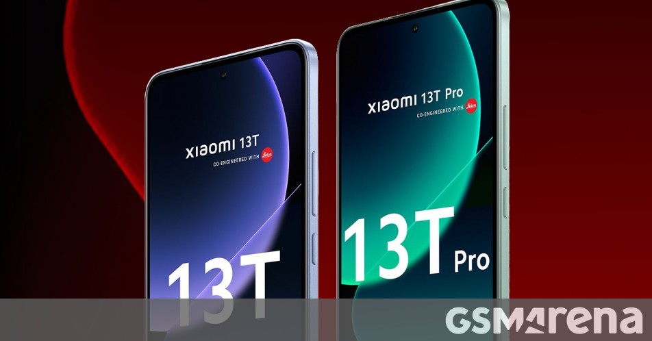 Xiaomi 13T and 13T Pro prices leak along with images of all the color options