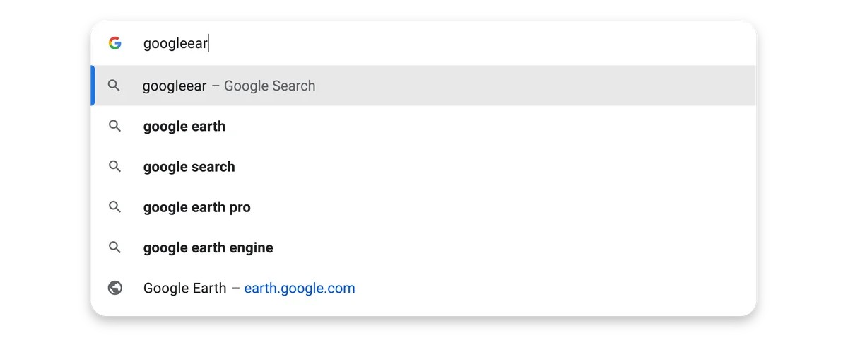 Google Chrome получит пять больших обновлений адресной строки