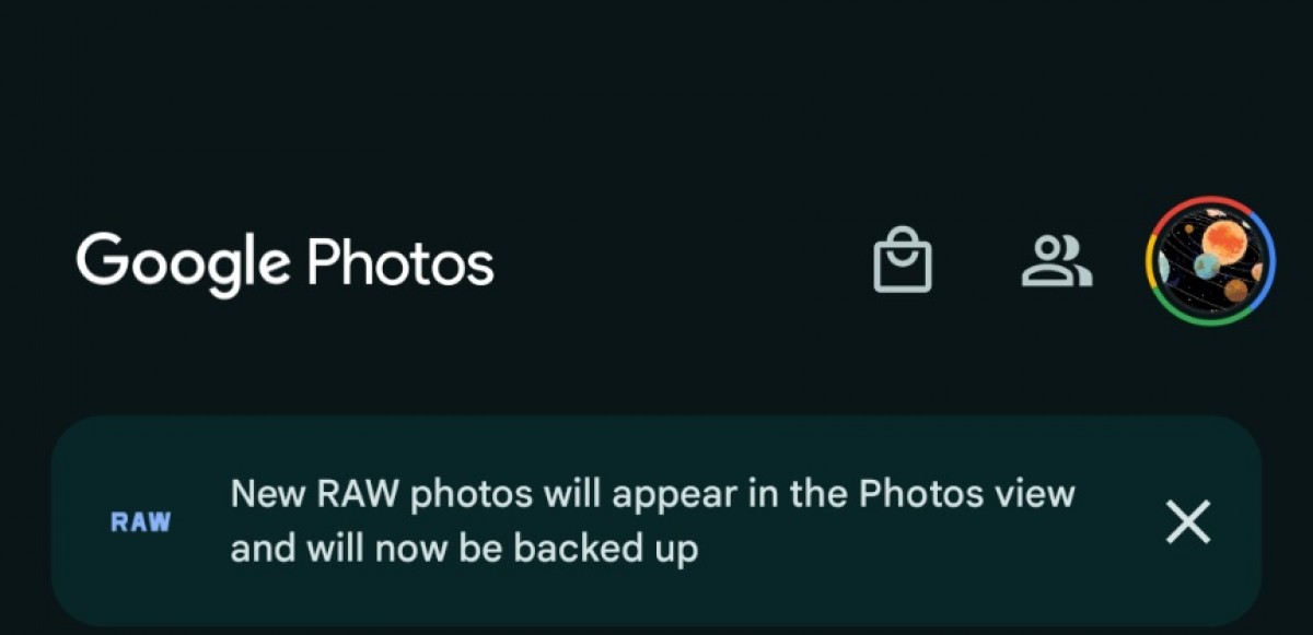 Google Photos for Android now backs up all RAM images automatically