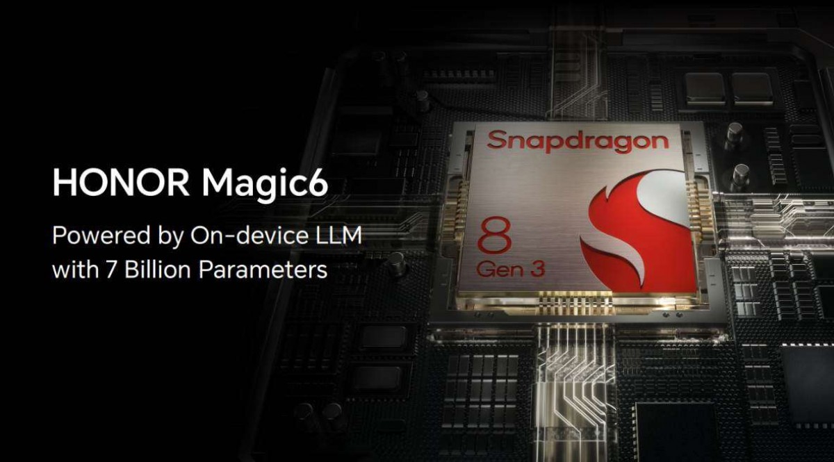 Honor Magic6 will be powered by the Snapdragon 8 Gen 3, have its own assistant